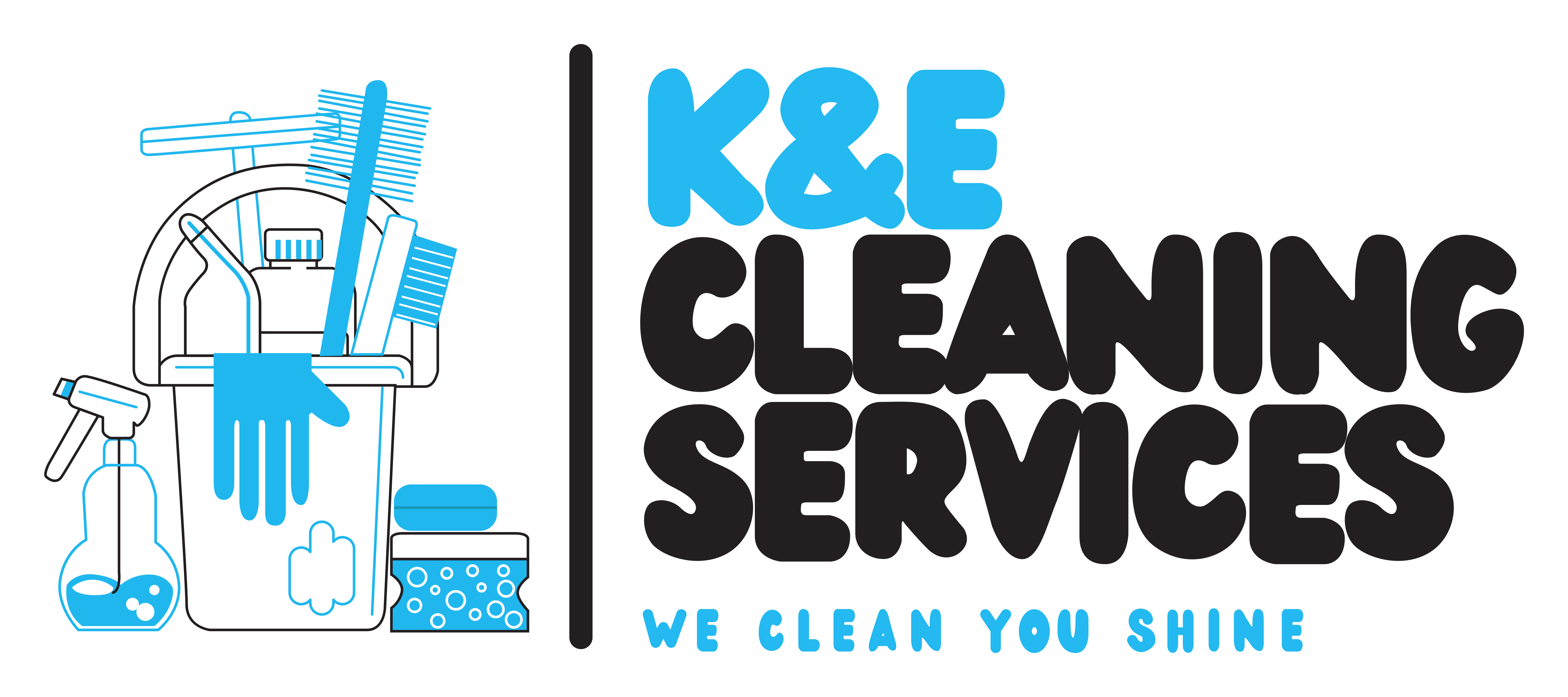 K&E Cleaning Services logo